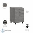 thumbnail image 3 of BBF Echo 3 Drawer Mobile File Cabinet, 3 of 9
