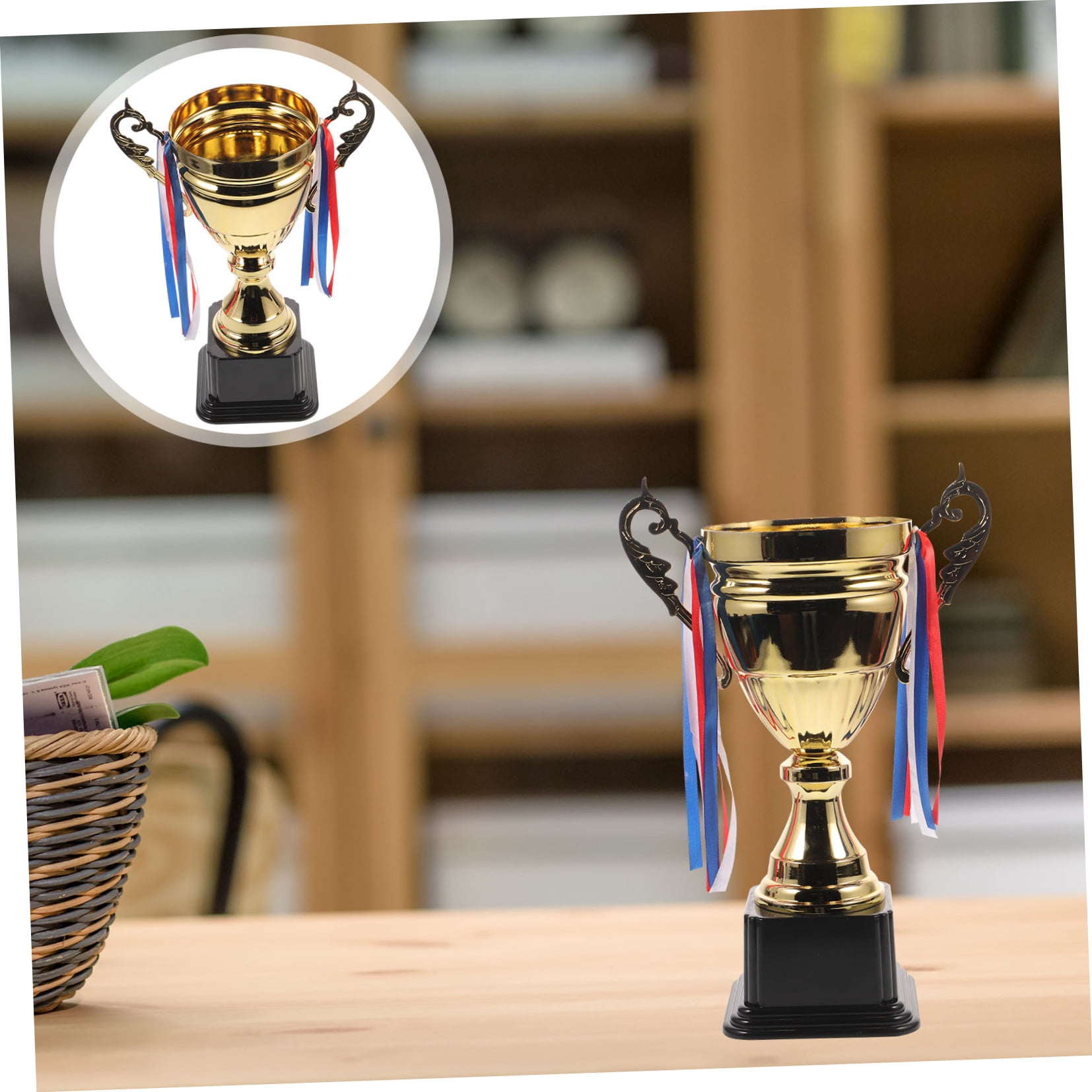 Supvox Game Trophy with Plastic Base for Award Ceremonies and Athletic Recognition