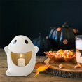 thumbnail image 5 of Ecpecad Ghost Halloween Decor Ghost Candle Holder Aromatherapy Candle Cute Ghost Nordics Styles Ornaments Halloween Gifts Home Party Yard Patio indoor Outdoor Halloween Decor Props, 5 of 5