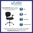 thumbnail image 2 of Scranton & Co Mid-Back Mesh Task Office Chair with Arms in Gray, 2 of 5