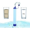 thumbnail image 4 of 1500L Outdoor Personal Water Filter,Ultralight 0.01Micron 4-Stage Filtration System Portable Water Purifier Survival Straws for Outdoor Travel Wilderness Expedition and Emergency situations, 4 of 9