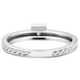 thumbnail image 6 of SuperJeweler Diamond Solitaire Promise Ring In White Gold for Women, 6 of 8