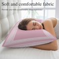 thumbnail image 6 of Pink Geometric Lumbar Pillow Covers 12x20 Inch, White Greek Key Design Abstract Modern Art Decorative Pillowcase with Zipper, Microfiber Breathable Throw Pillowcases for Sofa Bed Living Room, 6 of 9