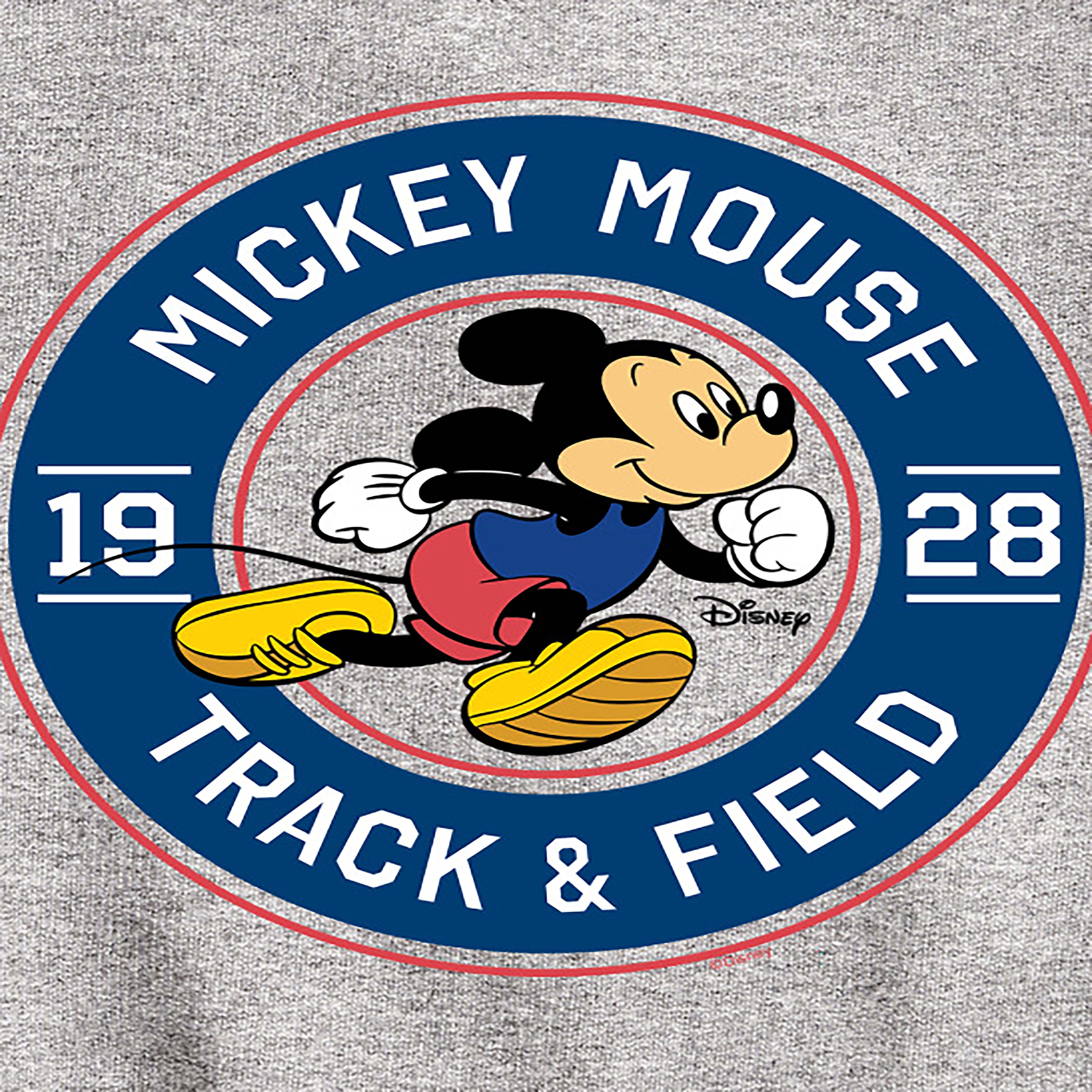 Disney - Mickey & Friends - Track & Field - Runner Mickey - Toddler And Youth Crewneck Fleece Sweatshirt