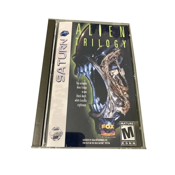 Alien Trilogy Saturn Disc