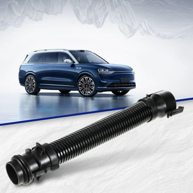 VONKY Black Reliable Performance Air Filter Intake Breather Pipe Made Of Durable Materials For Easy