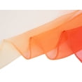 thumbnail image 4 of Bufanda Color Degradado Largo Chiffon Ligero Para Mujeres Naranja 63"x19.6", 4 of 9