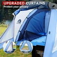 thumbnail image 6 of 2 Person Camping Tent with Porch - Lightweight Backpacking Tent for Outdoor Hiking, Hunting & Mountaineering, 6 of 7