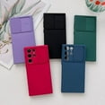 thumbnail image 7 of Creative Push Window Solid Colour Phone Case, Full Lens Protection, Drop Proof, for Samsung Galaxy A53 A33 A73 A22 A31 A32 A51 A52 A71 A23 A13 A72 A54 Phone Case (Purple,A33 5G), 7 of 7