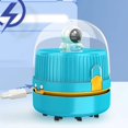 thumbnail image 3 of Desk Vacuum Cleaner Handheld Tabletop Vacuum Cleaner with Night Light Cordless USB Rechargeable Vacuum White, 3 of 6