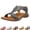 04# Gray, variant on Orthopedic Sandals for Women Thick Platform Wedge Shoes Hiking Sandals with Arch Support Summer Slides Beach Slippers 2026,Watermelon Red,43