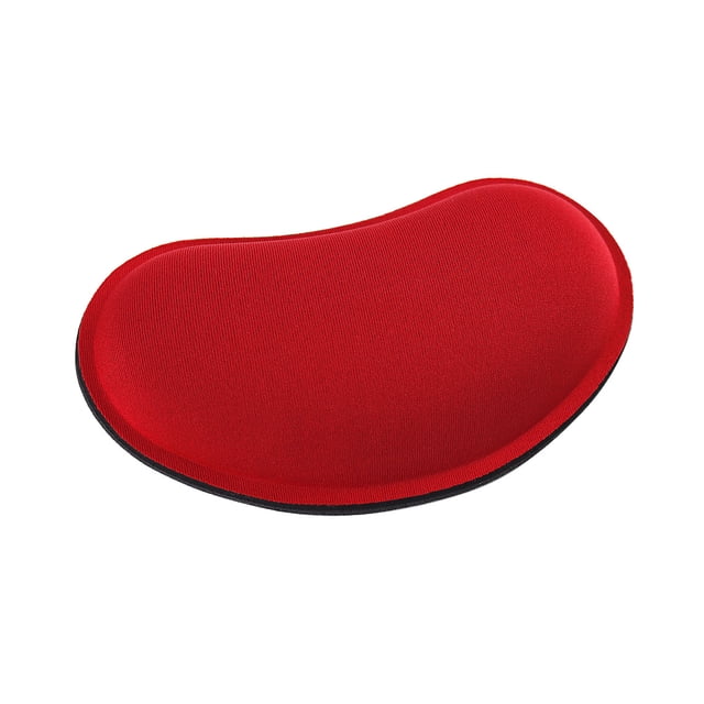 Almohadilla de goma para la muñeca del ratón, creativa almohadilla de goma en forma de corazón para la muñeca, almohadilla de mano, cómoda almohadilla para la muñeca de oficina