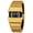 Gold, variant on Classic Unisex Women's Men's Digital Multifunction Sports Watch Stainless Steel Band Square Waterproof Electronic Led Watch