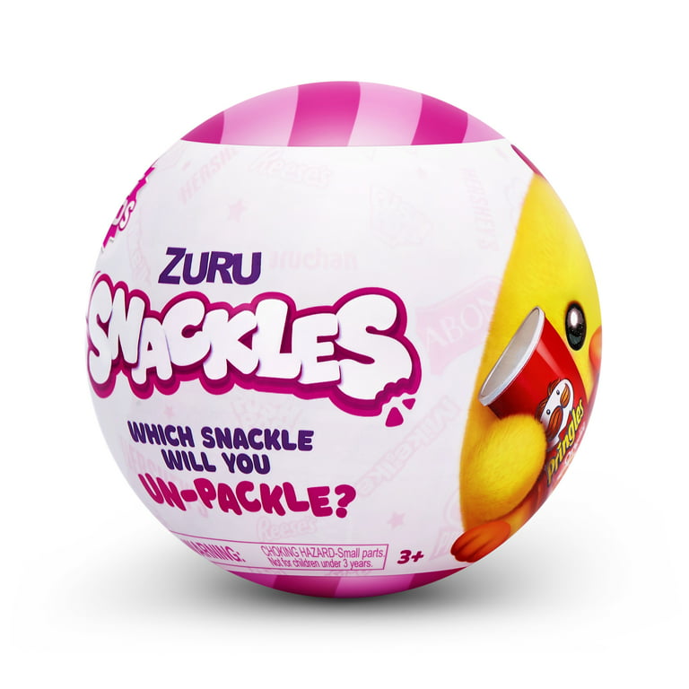 Snackles Small Size Snackle Plush Toy by ZURU Ages 3 to 99