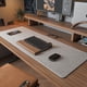 thumbnail image 1 of Alfombrilla para Ratón XXL 90x40cm,Mouse Pad, Alfombrilla de Escritorio,Felt Desk Pad Mat Alfombrilla de ratón Extra Grande,Light Grey, 1 of 23