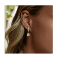 thumbnail image 2 of Aretes Pendientes De Plata 925 Mujer Belug Plateado, 2 of 5