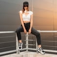 thumbnail image 2 of BRIGHTFUFU 1 par de zapatillas de deporte para mujer, zapatos de tenis, zapatos deportivos, zapatos atléticos para mujer, zapatos de gimnasio, 2 of 7