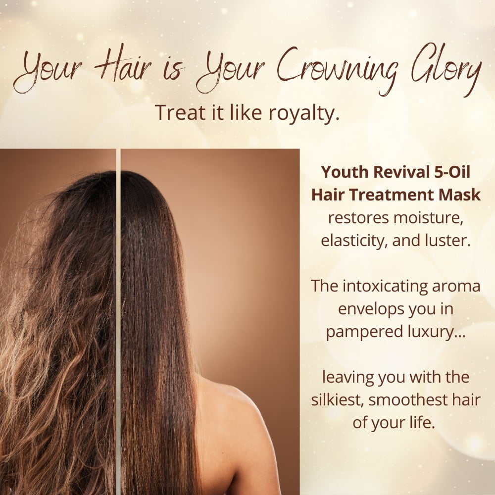 Peter Lamas Youth Revival 5 Oil Hair Treatment Mask, 6.7 OZ