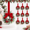 12, variant on 12 Minimas Kitchen Cabinet Wreath with Pine Berries and Snowy Accents