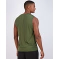 thumbnail image 3 of Real Essentials 3 & 5 Pack: Men's Dry-Fit Active Muscle Tank Top - Standard and Big & Tall Sizes (S-5XLT), 3 of 7