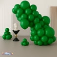 thumbnail image 5 of PMU Balloons 11 Inch PartyTex Crystal Emerald Green Latex Pkg/100, 5 of 6