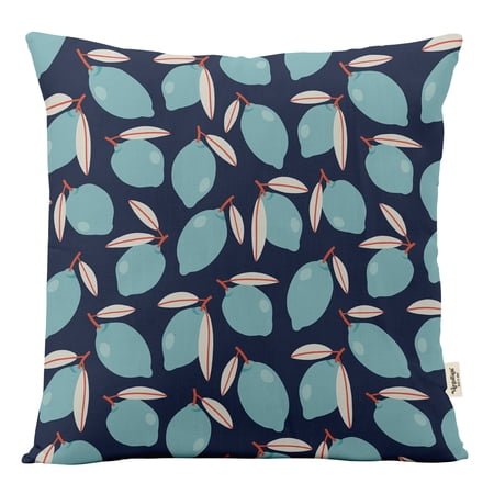 Vargottam Luxury- Printed Blue Theme CushionCoversDecorative PillowCoversSquareThrow Pillowcase -12x12Inches