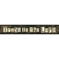 thumbnail image 2 of LaPoint, Annie 14x6 Black Ornate Wood Framed with Double Matting Museum Art Print Titled - Trust in the Lord, 2 of 4