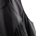 thumbnail image 6 of Niaviben Fringe Vest Long Cardigan Jean Vest Top for Women Womens Vest Women's Jacket Vests for Women Long Puffer Vest Dark Gray L, 6 of 7
