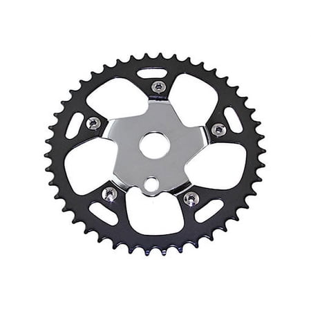 bike steel sprocket 913b 44t black and chrome.lowrider sprocket price history on PriceWatchPro