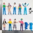 thumbnail image 1 of Anime Kpop Demon Hunters Figure Model Toy Cartoon Gaming Peripherals Desktop Decoration Collect, 1 of 5