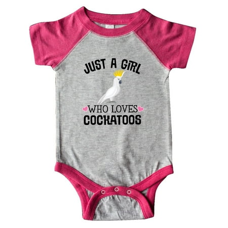 

Inktastic Cockatoo Bird Just A Girl Gift Baby Girl Bodysuit