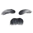 thumbnail image 1 of Multicolor Beard and Eyebrow Prop for and Performance Art Flexible Polyester Material Versatile Indoor Outdoor Use Eye-Catching Character Accessory, 1 of 6
