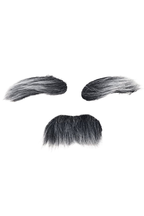 Multicolor Beard And Eyebrow Set For Stage Performance And Use