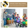 thumbnail image 4 of 1 set de graduación decoración de la fiesta de graduación globos de graduación globos con cinta, 4 of 4