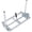 Silver, variant on 4FT Aluminum Shed Ramps 2PC, Lightweight Loading Ramps for Shed Curb Steps, Golf Cart Ramps for Hand Truck, Bicycle, Motorcycle, Riding Mower, 880 Lbs Capacity