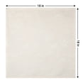 thumbnail image 5 of 12 Pack Jacquard Cloth Napkins, Washable and Reusable Table Dinner Napkins for Restaurant, Weddings and Parties White 18x18inch, 5 of 5
