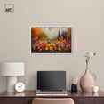 thumbnail image 3 of Valley of Flowers Canvas Autum Landscapes by Art Remedy, White Frame, 24" x 16", 3 of 7