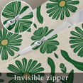 thumbnail image 7 of Green Spring Floral Body Pillow Cover 20 x 60 Inch Decorative Pillow Cover Summer Flower Pastoral Rustic Lumbar Pillowcase Seasonal Rectangle Cushion Case for Couch Sofa Bed Living Room, 7 of 7