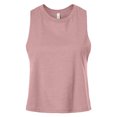 thumbnail image 1 of Bella + Canvas - Camiseta sin mangas con espalda de nadador para mujer (Orquídea Jaspeado), 1 of 3