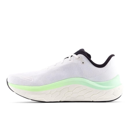 New Balance Men's Fresh Foam X Kaiha Road V1 Running Shoe, White/Mint Flash/Angora, 7.5 M