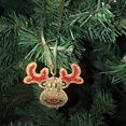 thumbnail image 6 of Popfizzy Handmade Reindeer Christmas Ornaments, Christmas Decor, 6 of 9