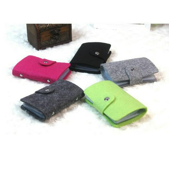 unbranded  Lanyard Business Card Holder Wallet Men and Women Light Grey