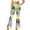 Yellow, variant on TJAZFJPA Casual Pants for Women Womens Mardi Bell Bottoms Purple Green Yellow High Waist Flare Pants（4） Slacks for Women Petite Womens Pants Trendy Straight Leg