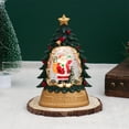 thumbnail image 7 of Christmas Decorations Snow Globe Christmas Lantern Decoration Wind Lights Water Glitters Christmas Tree Night Lights Battery Operated for Christmas Festival Decoration Gifts 70ml, 7 of 7