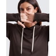 thumbnail image 5 of CRZ YOGA Women’s Cloud Jersey Pullover Hoodie Long Sleeve Lightweight Workout Top with Thumb Holes, 5 of 6