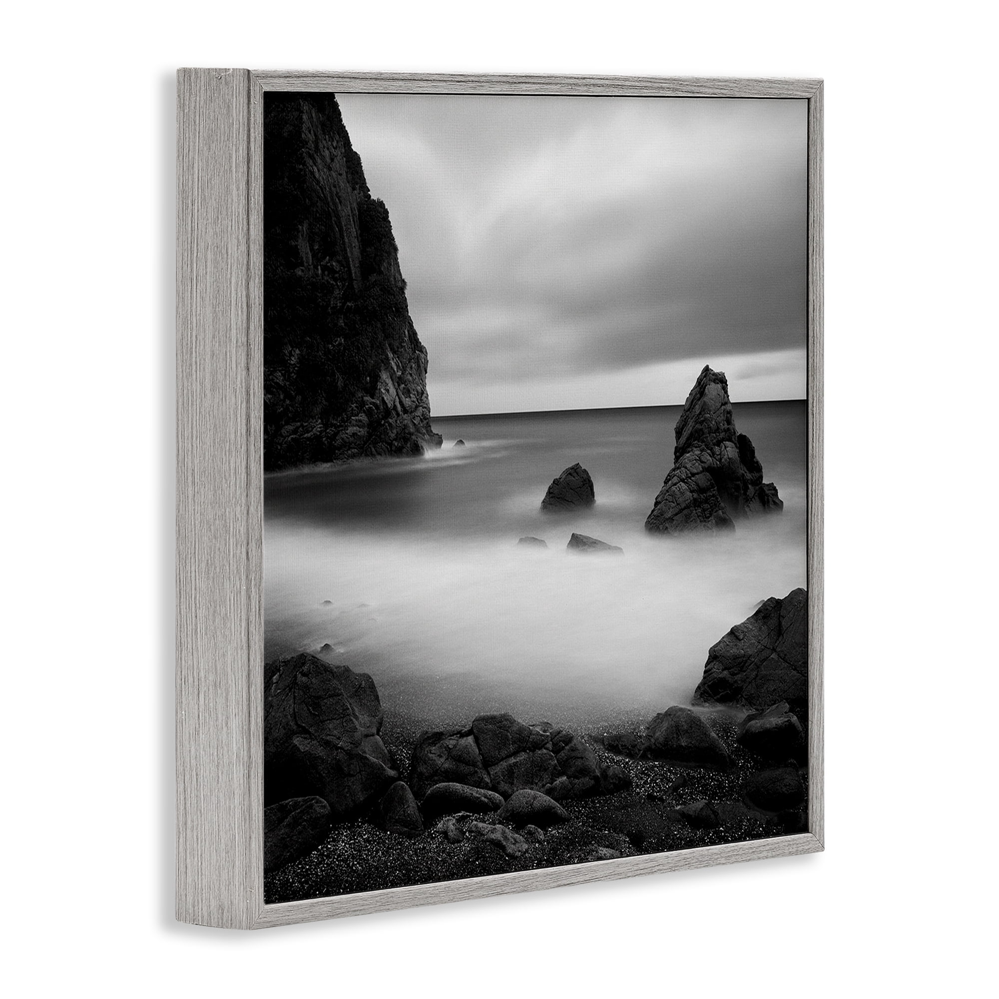 Stupell Industries Clear To The Horizon Gray Framed Giclee Art, design by Chip Forelli