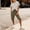 Coffee, variant on Only Moment Women's Bermuda Long Shorts with Pockets High Waist Loose Sweatpants Casual Lounge Yoga Workout Palazzo Beige,L
