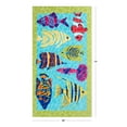 thumbnail image 5 of (2 pack) Better Homes & Gardens Oversized Cotton Multi-Color Tropical Fish Beach Towel, 38" X 72", 5 of 7