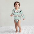thumbnail image 4 of Sigee Cute Panda for Baby Unisex Baby Cotton Long-Sleeve Bodysuits Soft Cotton, Breathable-3 Months, 4 of 6