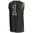 thumbnail image 3 of Male GameDay Greats #1  Black Purdue Boilermakers  Lightweight Basketball Jersey, 3 of 4